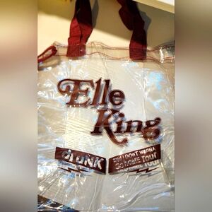 Elle King Drunk and I Don't Wanna Go Home Tour clear bag Clear bag